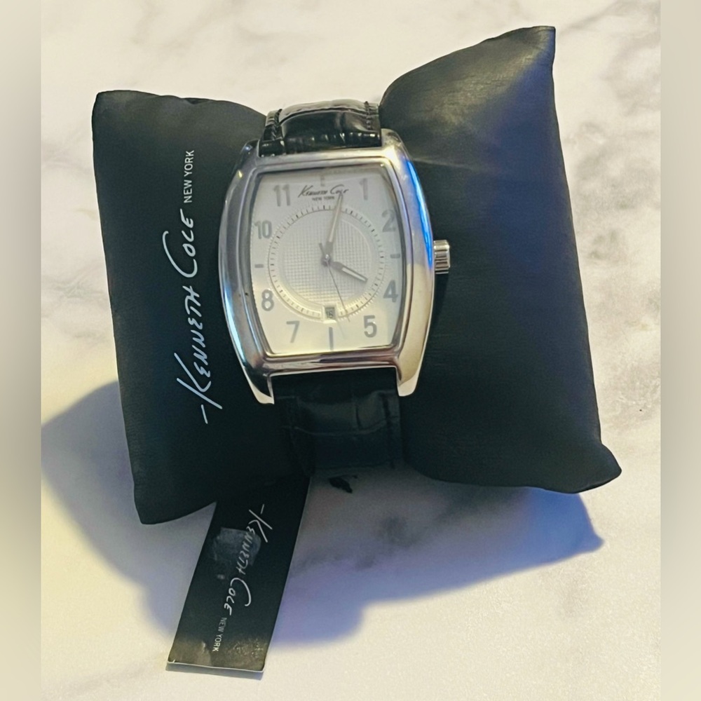 Kenneth Cole Leather Watch